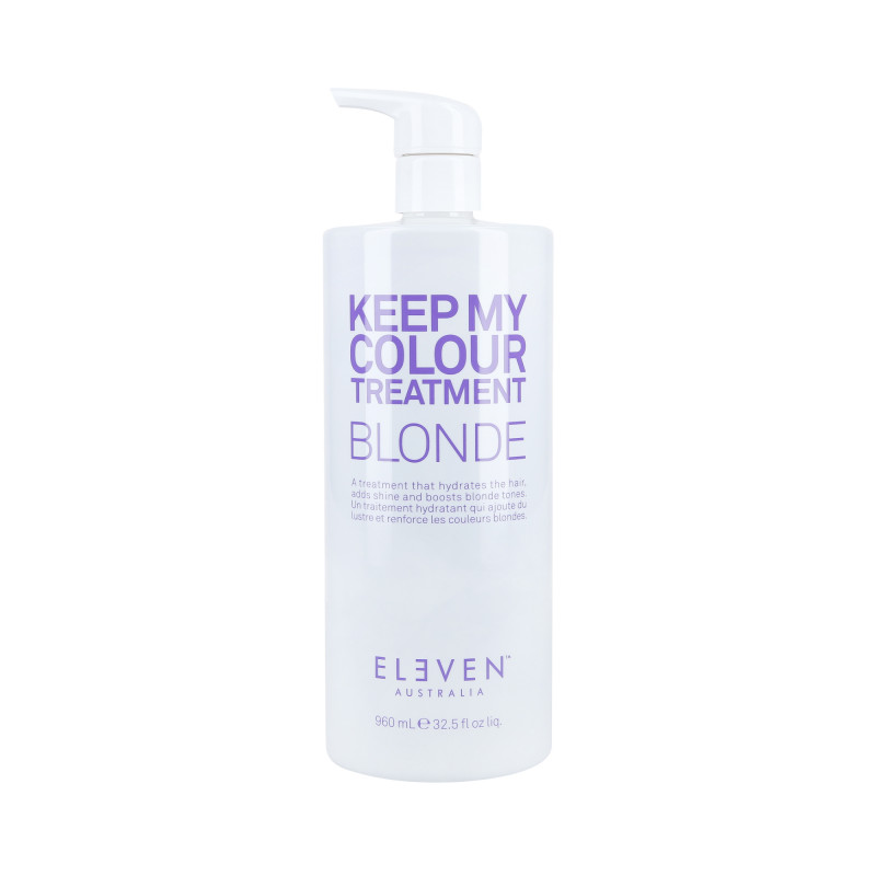 ELEVEN AUSTRALIA KEEP MY COLOR BLONDE Condicionador roxo para cabelos loiros 960ml