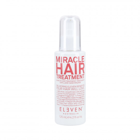 ELEVEN AUSTRALIA MIRACLE HAIR Kuracja bez spłukiwania do włosów zniszczonych 125ml