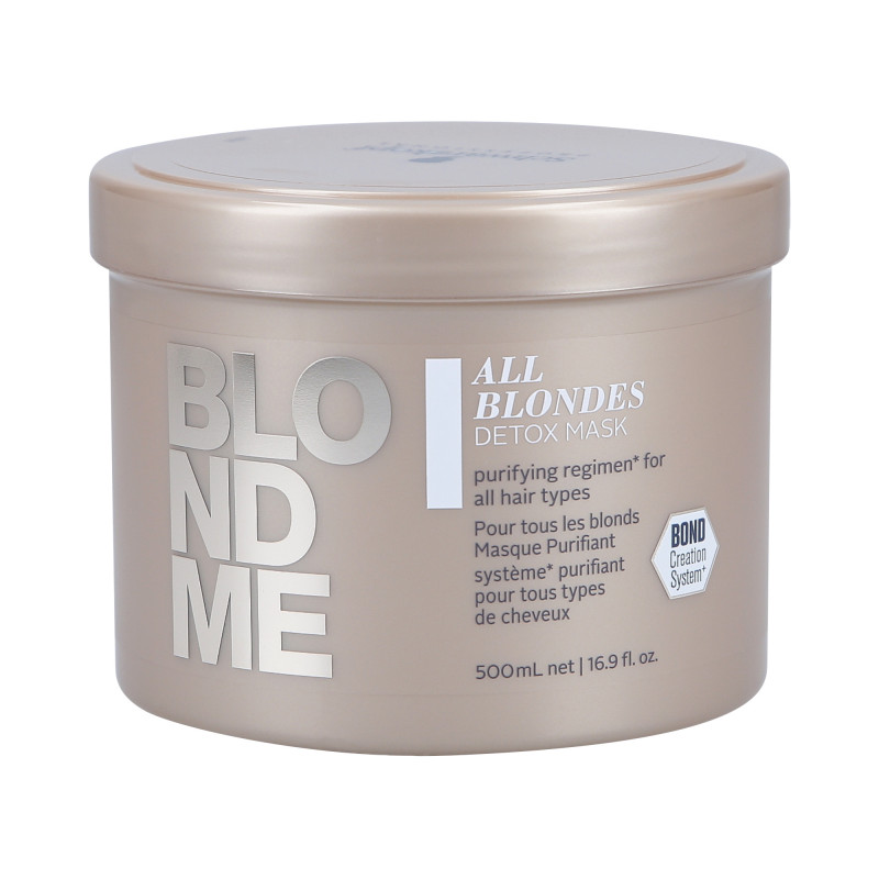 SCHWARZKOPF BLONDME ALL BLONDES Detoxifying mask 500ml