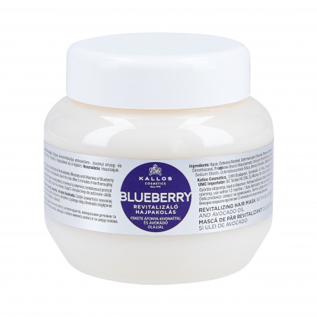 Kallos KJMN Blueberry Revitalizing Hair Mask 275ml