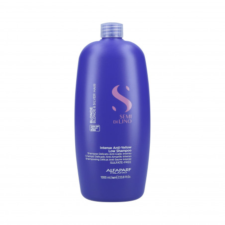 ALFAPARF SEMI DI LINO BLONDE ANTI YELLOW Neutralizujący szampon do włosów blond 1000ml
