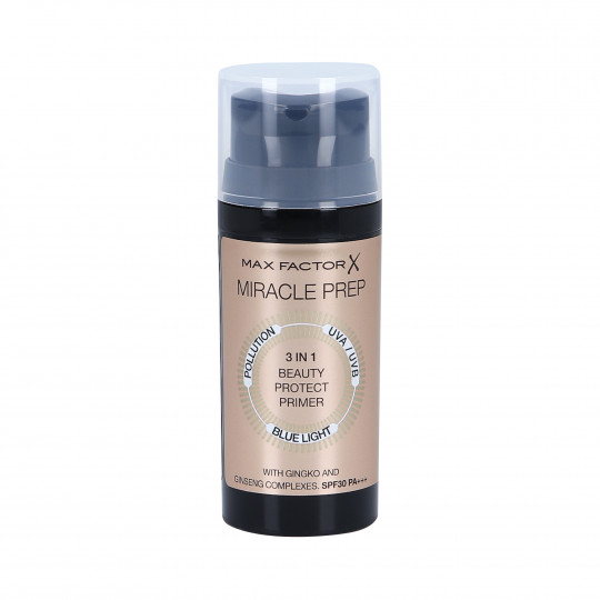 MAX FACTOR MIRACLE PREP Base de maquiagem multifuncional FPS 30 30ml