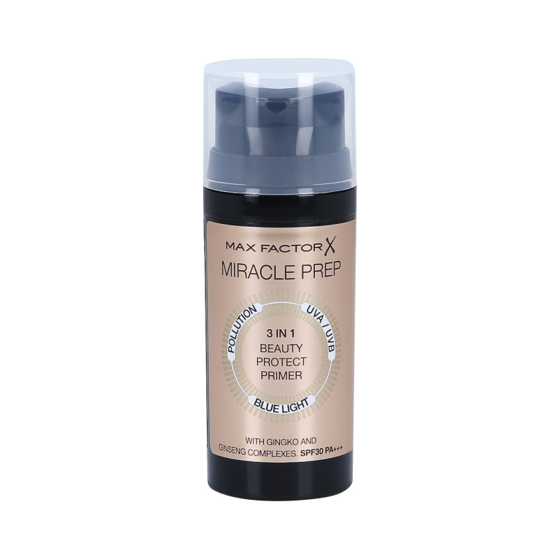 MAX FACTOR MIRACLE PREP Base de maquiagem multifuncional FPS 30 30ml