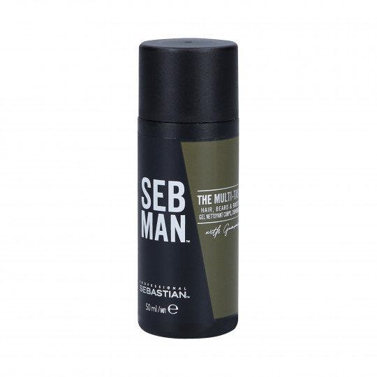 SEBASTIAN SEB MAN THE MULTI-TASKER Shampoo multitarefa para cabelo, barba e corpo 3 em 1 50ml