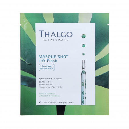 THALGO LA BEAUTE MARIN FLASH LIFT SHOT Lifting and firming sheet mask 20ml