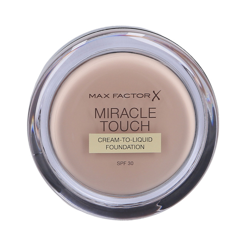 Base MAX FACTOR Miracle Touch com ácido hialurônico 070 Natural