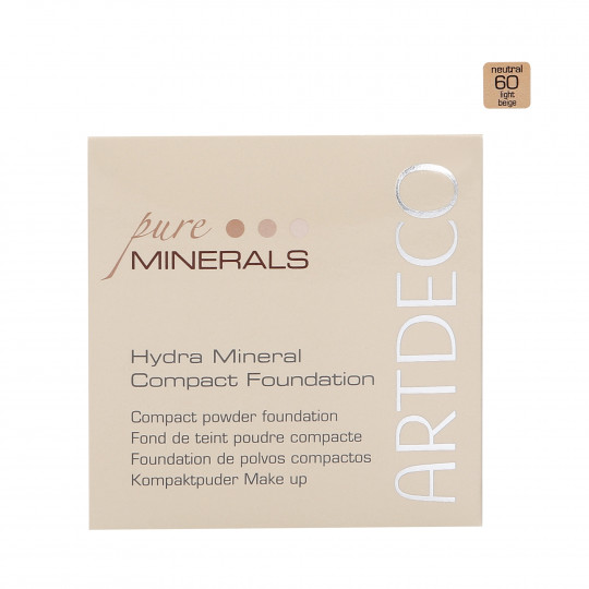 ARTDECO PURE MINERALS HYDRA Feuchtigkeitsspendende Mineralpuder-Foundation 60 Light Beige 10g