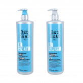 TIGI BED HEAD RECOVERY Zestaw do włosów zniszczonych Szampon 970ml + Odżywka 970ml