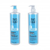 TIGI BED HEAD RECOVERY Set pour cheveux abîmés Shampooing 970ml + Après-shampooing 970ml
