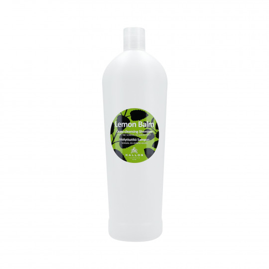 KALLOS LEMON BALM Shampoo de limpeza profunda para cabelos normais e oleosos 1000ml