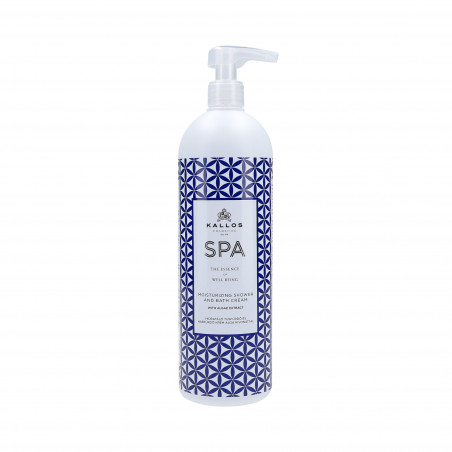 KALLOS SPA Moisturizing bath lotion with algae extract and sea salt 1000ml