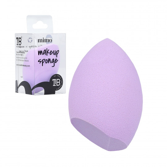 MIMO Olive Cut Makeup Sponge, Purple