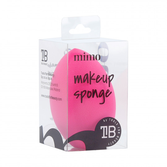 MIMO Olive Cut Makeup Sponge, Pink