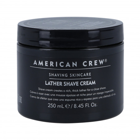 AMERICAN CREW Jedwabisty krem do golenia na mokro 250ml - 1 AMERICAN CREW Jedwabisty krem do golenia na mokro 250ml - 1