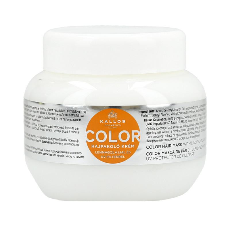 Kallos KJMN Color Maske 275 ml