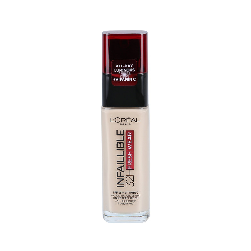 L’OREAL PARIS INFALLIBLE 24H Fresh Wear make-up foundation 020 Ivory 30ml