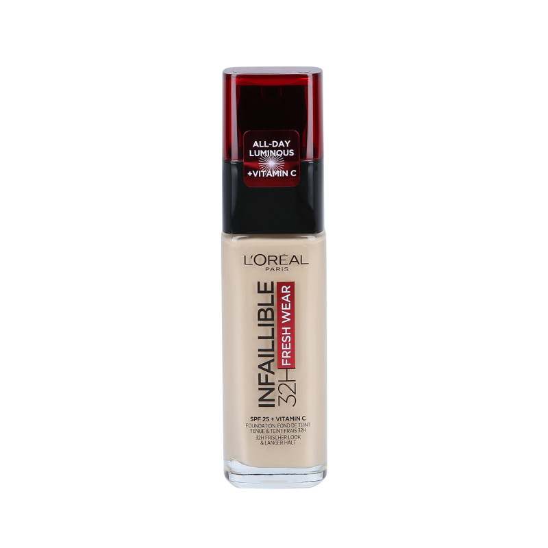 L’OREAL PARIS INFALLIBLE 24H Fresh Wear make-up foundation 100 Linen 30ml