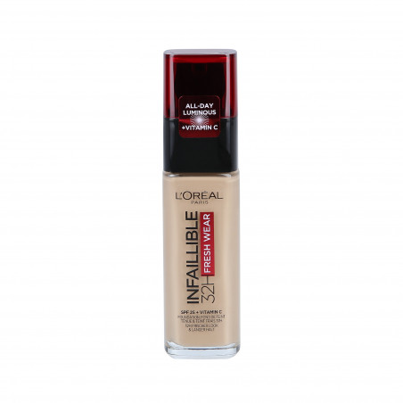 L’OREAL PARIS INFALLIBLE 24H Fresh Wear Fond de teint 140 Golden Beige 30ml L’OREAL PARIS INFALLIBLE 24H Fresh Wear Fond de teint 140 Golden Beige 30ml
