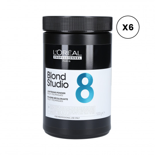 L’OREAL BLOND STUDIO Puder dekoloryzujący do włosów 500g x6