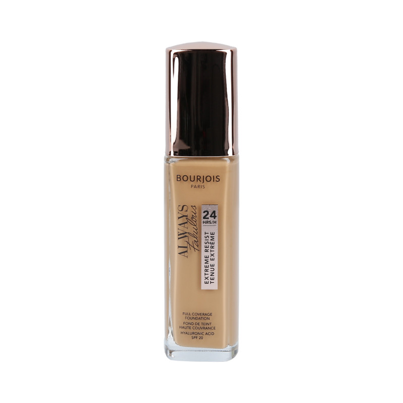 BOURJOIS ALWAYS FABULOUS Full Coverage Foundation SPF20 520 Caramel 30ml