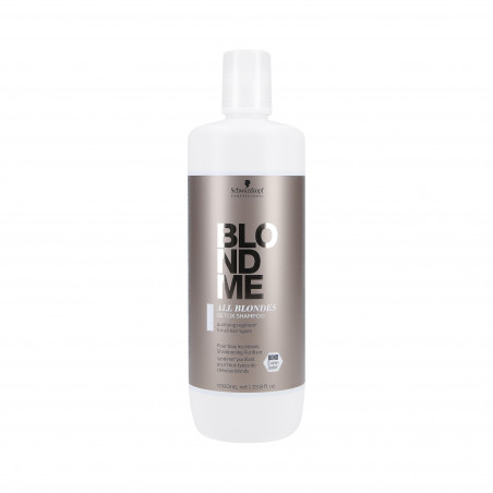 SCHWARZKOPF PROFESSIONAL BLONDE ME Shampoo detergente per capelli biondi 1000ml