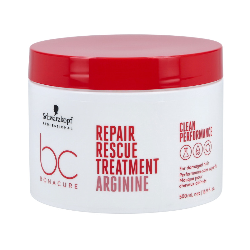 SCHWARZKOPF PROFESSIONAL BONACURE REPAIR RESCUE TREATMENT Máscara capilar regeneradora muito intensa 500ml