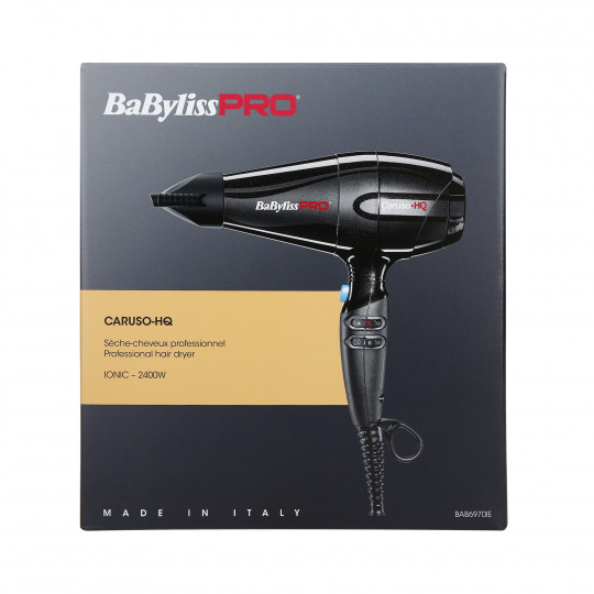 BABYLISS PRO Caruso HQ Secador de cabelo com ionização 2400W BAB6970IE