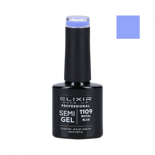 ELIXIR Hybrid nail polish 1109 ROYAL BLUE 8ml