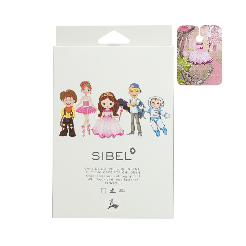 Sibel Hair Dressing Kids Cape Princess - Umhänge Friseur für Kinder