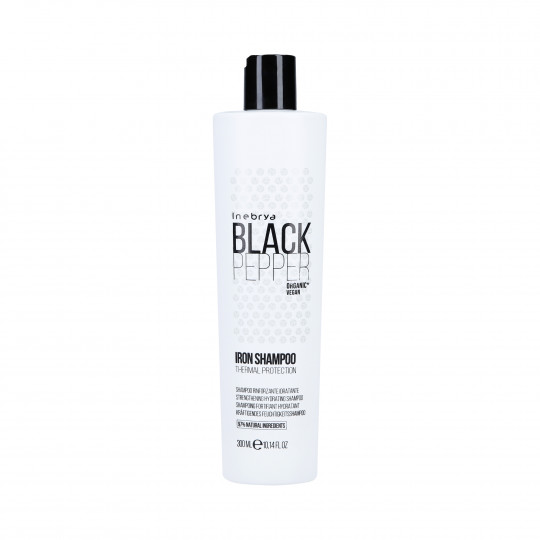 INEBRYA BLACK PEPPER IRON Shampoo strengthening and regenerating 300ml