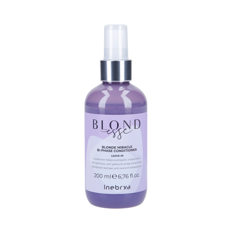 INEBRYA BLONDESSE BLONDE Miracle Bi- Phase Zweiphasen-Spray-Conditioner für blondes Haar 200 ml
