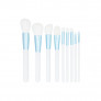MIMO by Tools For Beauty, 9 pcs makeup brush set, White