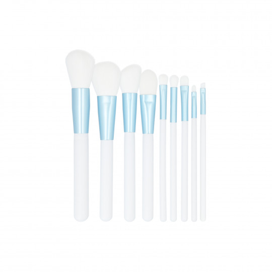 MIMO by Tools For Beauty, conjunto de 9 pincéis de maquiagem, branco