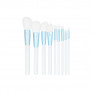 MIMO by Tools For Beauty, 9 pcs makeup brush set, White