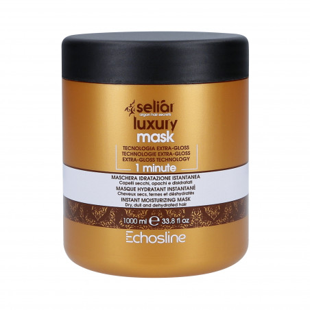 ECHOSLINE SELIAR LUXURY Intensively moisturizing mask for dry hair 1000ml