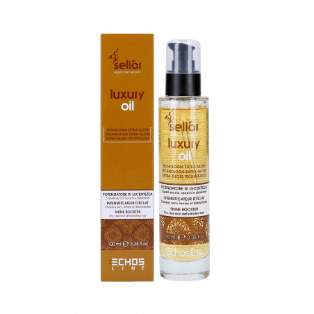 ECHOSLINE SELIAR LUXURY Nabłyszczający olejek do włosów suchych i matowych 100ml ECHOSLINE SELIAR LUXURY Nabłyszczający olejek do włosów suchych i matowych 100ml