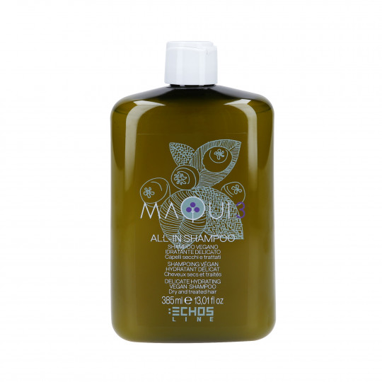 ECHOSLINE MAQUI 3 Shampooing hydratant pour cheveux secs et abîmés 385 ml