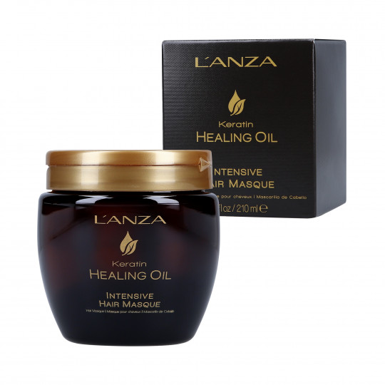 L'ANZA HEALING OIL Keratin hårmaske, højkoncentreret 210ml
