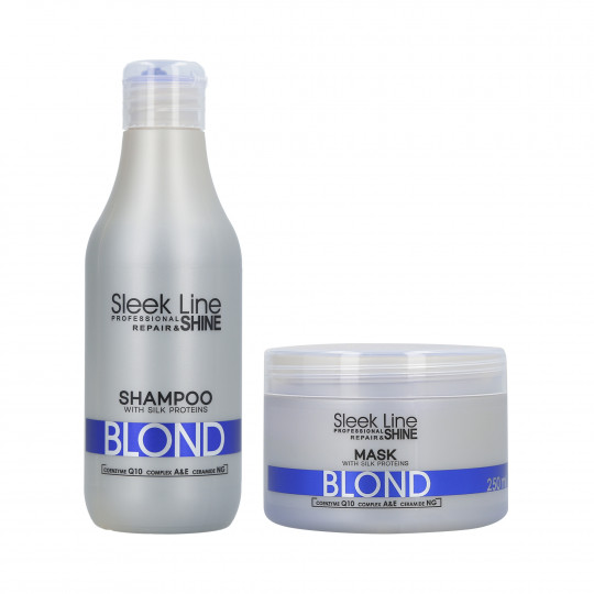 STAPIZ SLEEK LINE BLOND maska 250 ml + šampón 300 ml