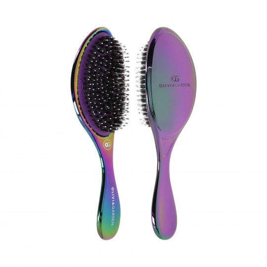 OLIVIA GARDEN AURORA VIOLET Brush for detangling thick and normal hair