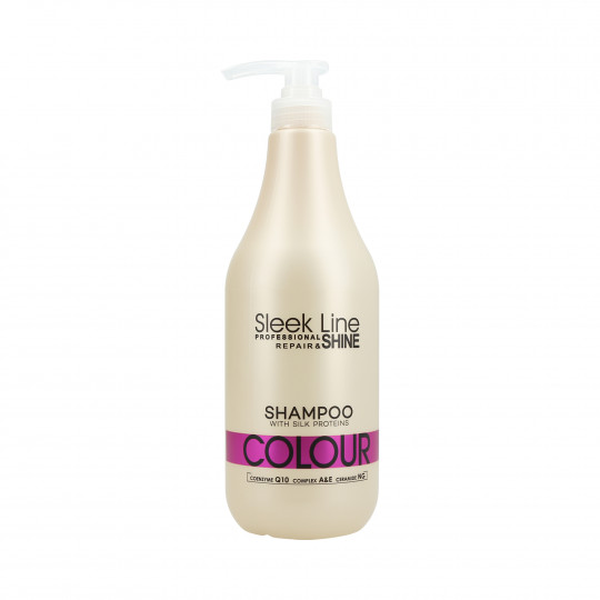 STAPIZ SLEEK LINE COLOUR Szampon do włosów farbowanych 1000ml