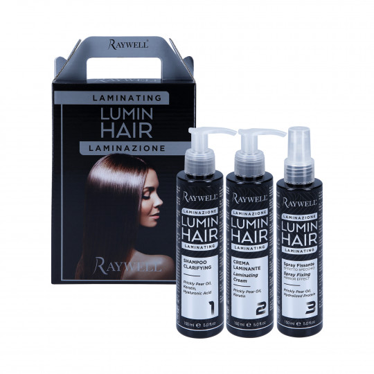 RAYWELL LUMIN Hair lamination treatment with a effect 3x150ml