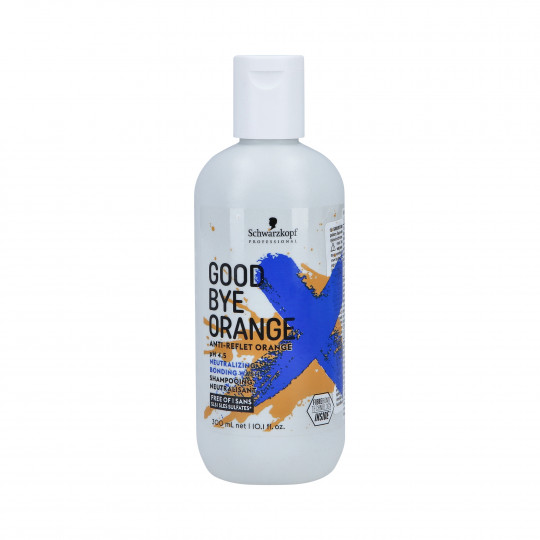 SCHWARZKOPF PROFESSIONAL GOOD BYE ORANGE Shampoo neutralizante de cor laranja 300ml