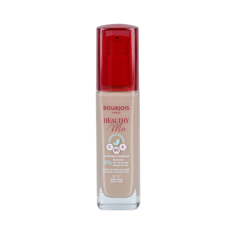 BOURJOIS HEALTHY MIX VEGAN világító alapozó 052.5C Rose Beige 30ml