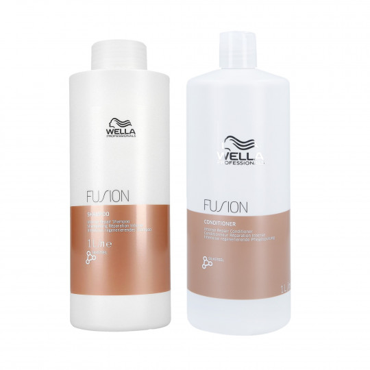 Conjunto WELLA PROFESSIONALS FUSION Intense Repair shampoo 1000ml + condicionador 1000ml