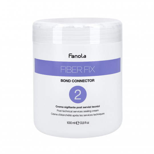 FANOLA FIBER FIX N.2 Bond Connector Post-Technical Crème scellant coloration-décoloration 1000ml