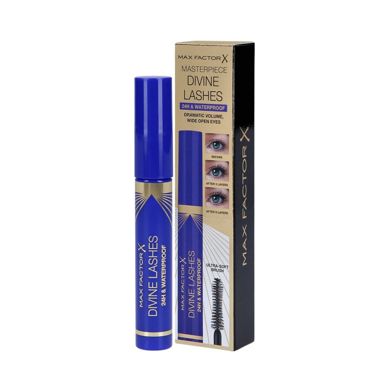 MAX FACTOR Divine Lashes Mascara 003 Waterproof Black 9ml