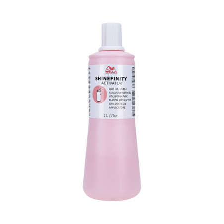 WELLA PROFESSIONALS SHINEFINITY ACTIVATOR BOTTLE Oxidant 2% 1000ml