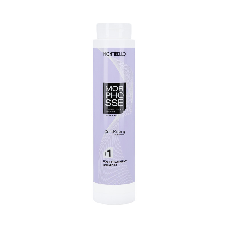 MONTIBELLO MORPHOSSE POST TREATMENT Smoothing shampoo after keratin straightening treatment 300ml