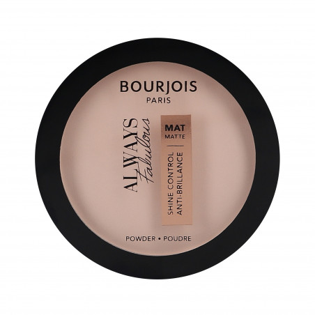 BOURJOIS ALWAYS FABULOUS Mattifying face powder 050 Porcelain 10g